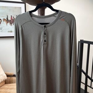 Lulu lemon Olive Henley Shirt